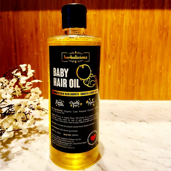 Baby Hair Oil