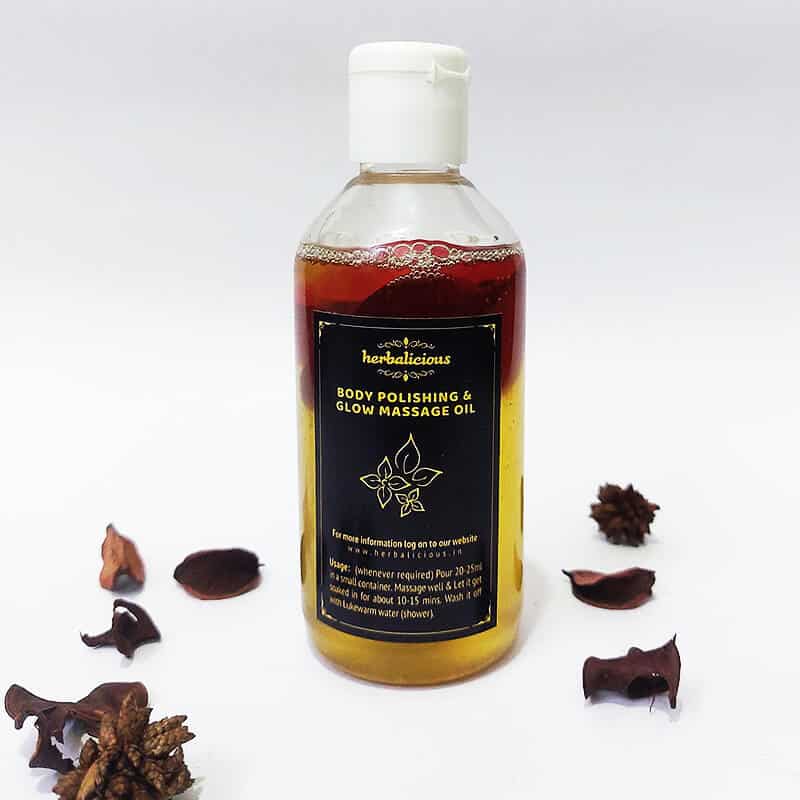 Body Polishing & Glow Massage Oil