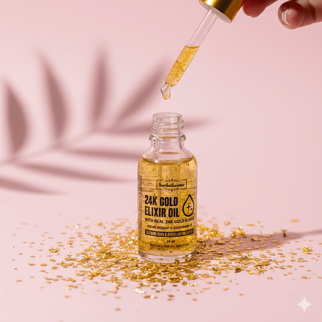 24K Gold Elixir Oil