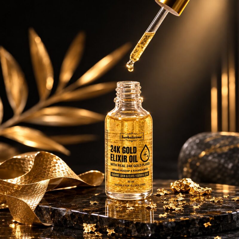24K Gold Elixir Oil